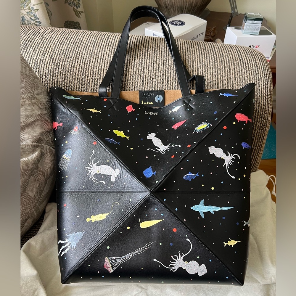 Loewe XL Fold Tote Deep Sea - Limited Edition